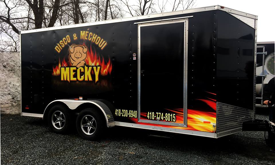 Remorque Méchoui Mecky
