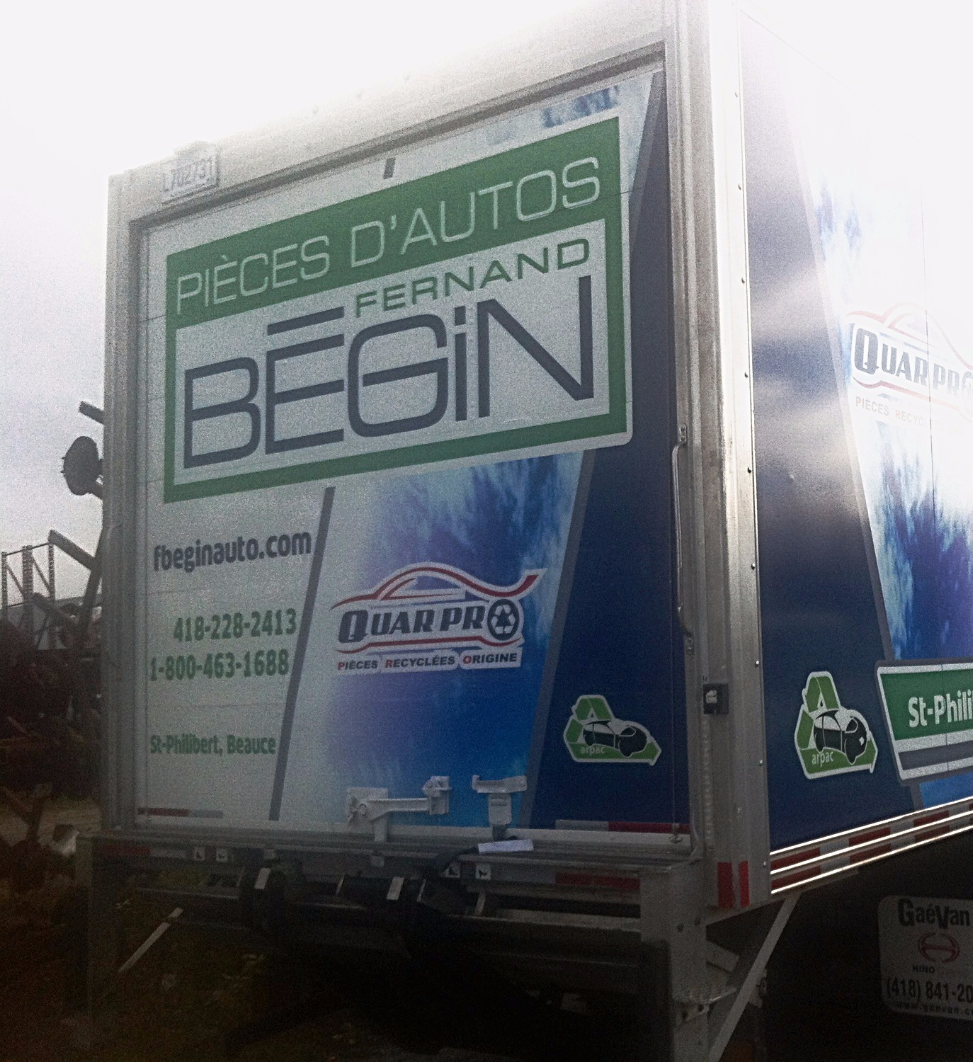 Camion Fernand Bégin