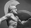 Greek Ancient Sculpture of Warrior