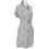 Thumbnail: 1821-Carmela Black & White Short Dress