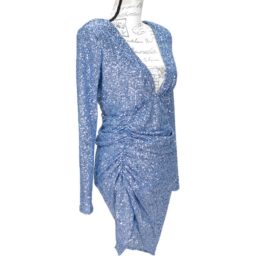 1732-LUXXEL SEQUIN MINI DRESS | Myrna's Closet Wear