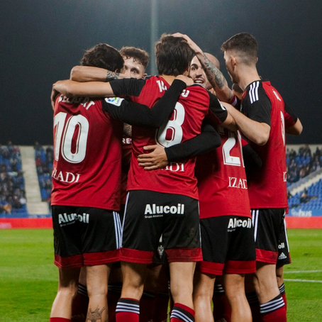 El Mirandés, último obstáculo para dormir a un punto del ascenso