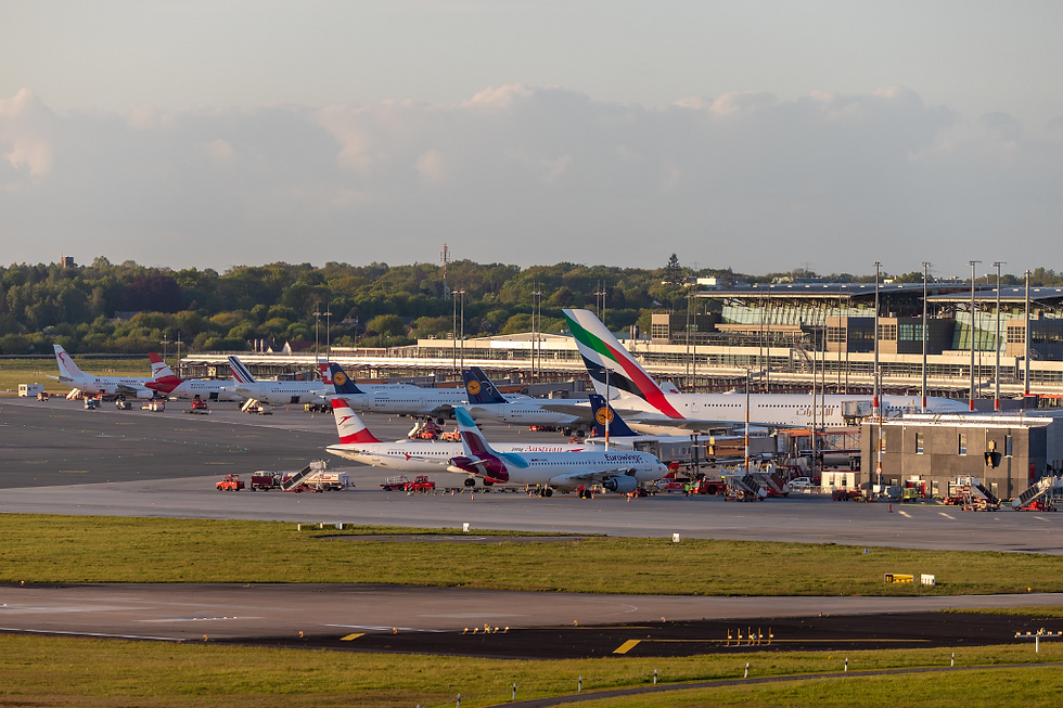 Der Flughafen Hamburg