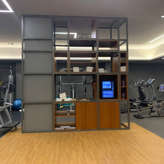 Das Fitnessstudio im Conrad Istanbul