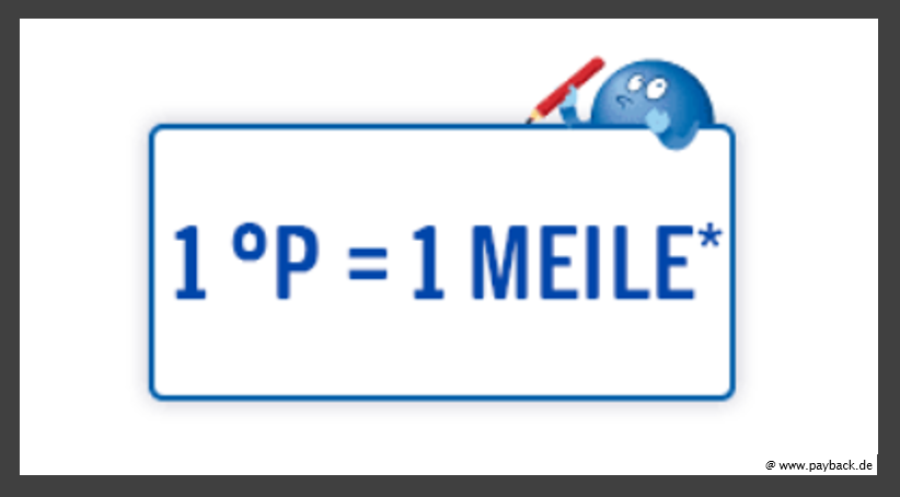 Payback Punkte in Miles & More Meilen umwandeln
