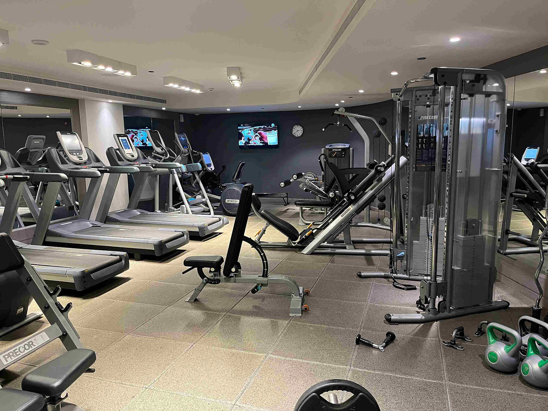Das Fitnessstudio im DoubleTree Doha Old Town