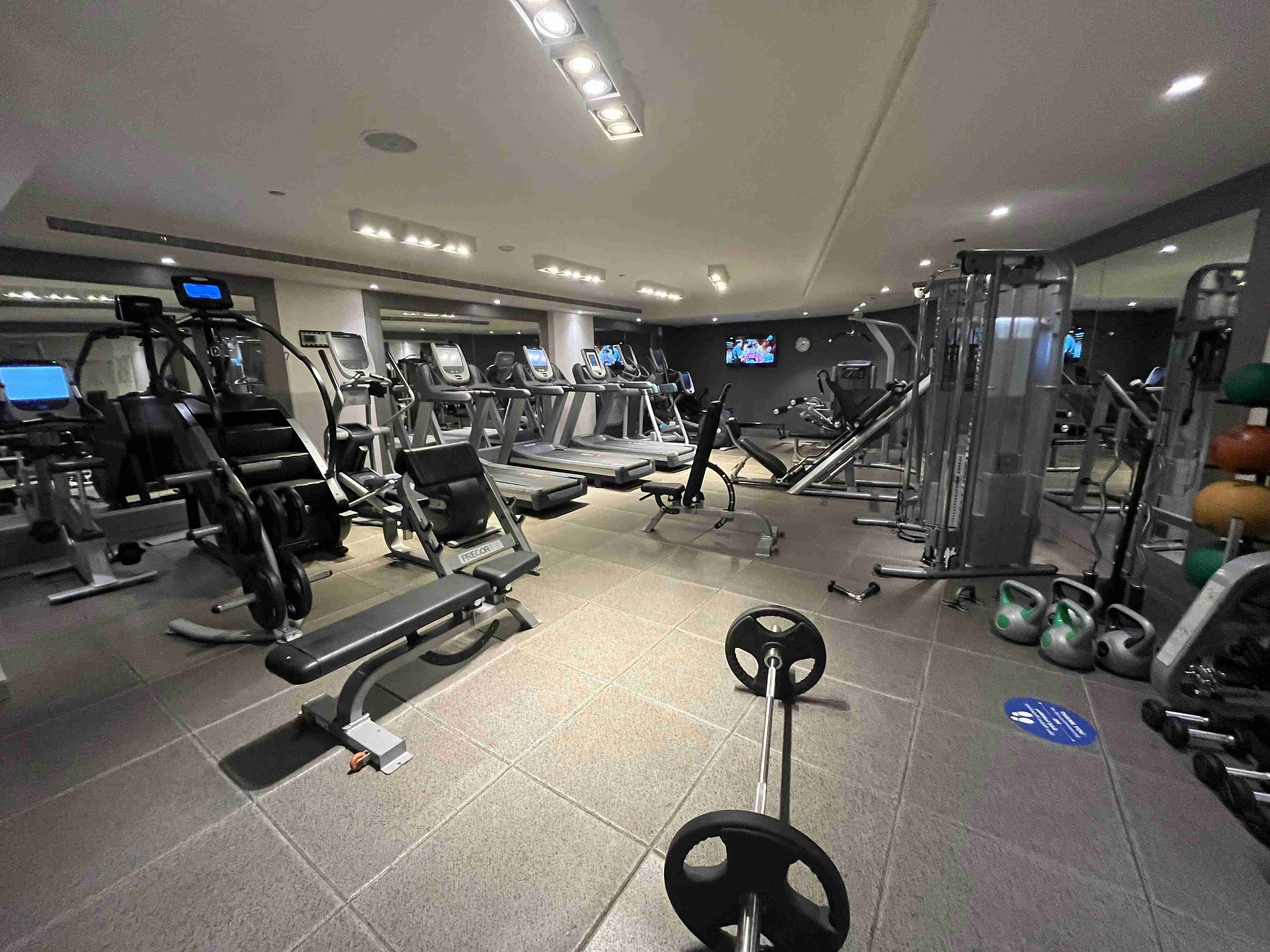 Das Fitnessstudio im DoubleTree Doha Old Town