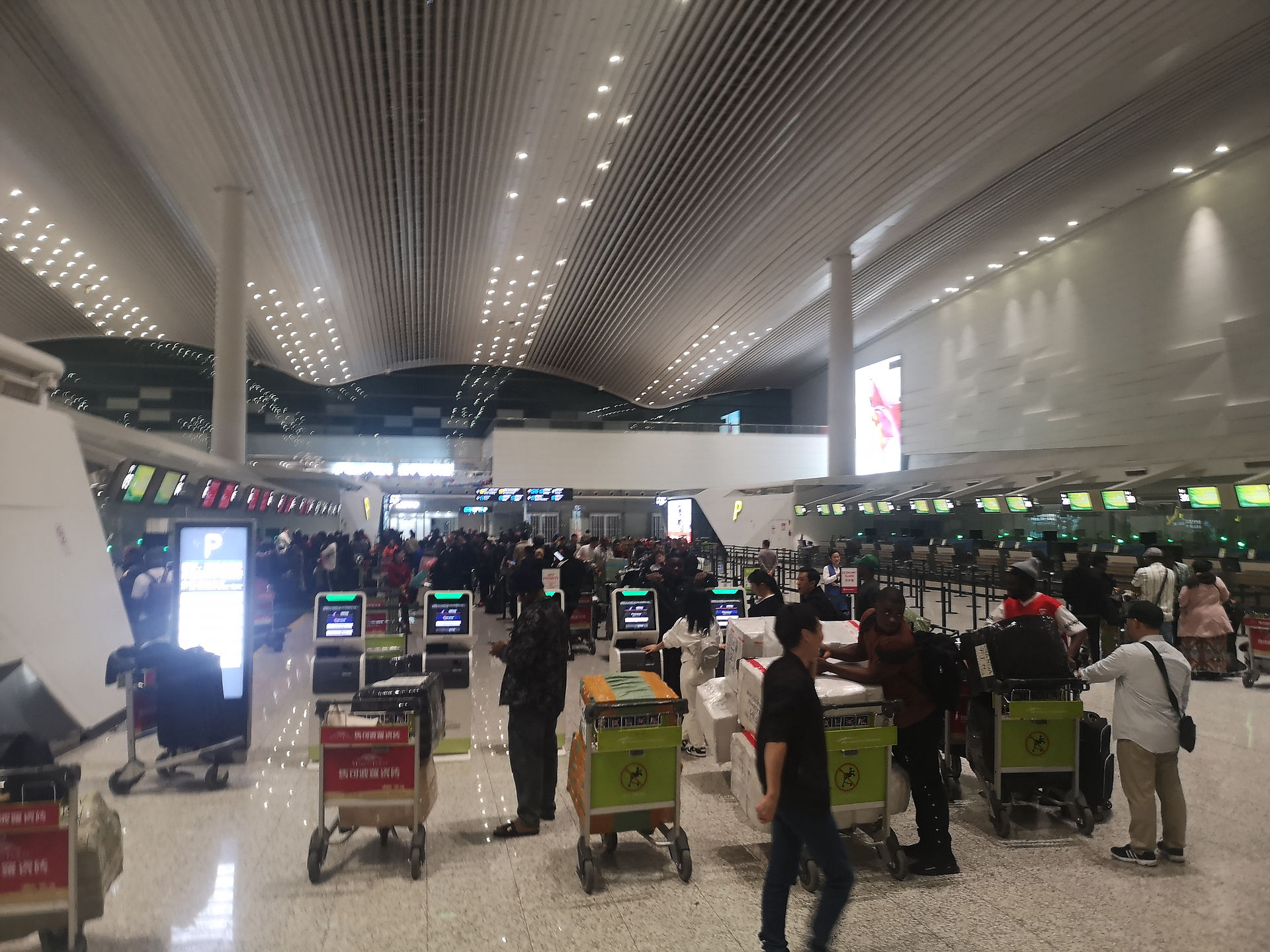 Check-in Schlater Kenya Airways Guangzhou