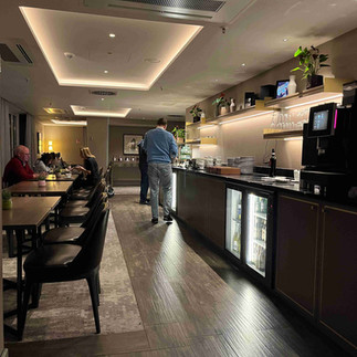 Die Executive Lounge im Hilton Munich City