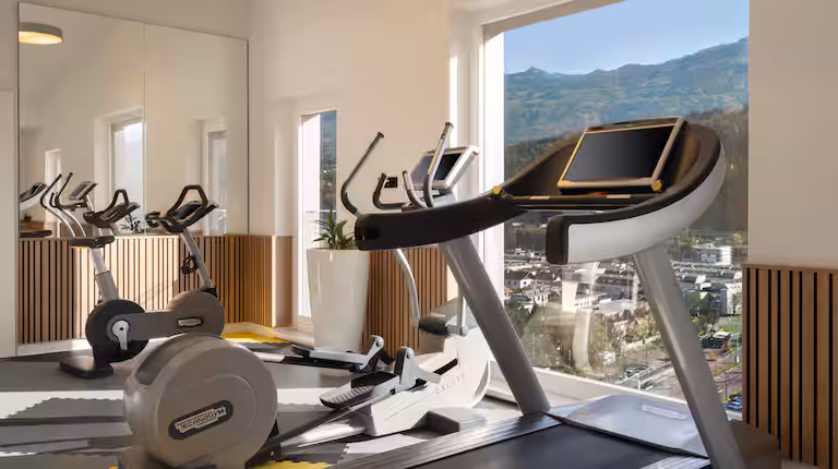 Fitnesscenter im Hilton Garden Inn Innsbruck Tivoli 