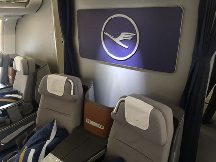 Die Lufthansa A330 Business Class