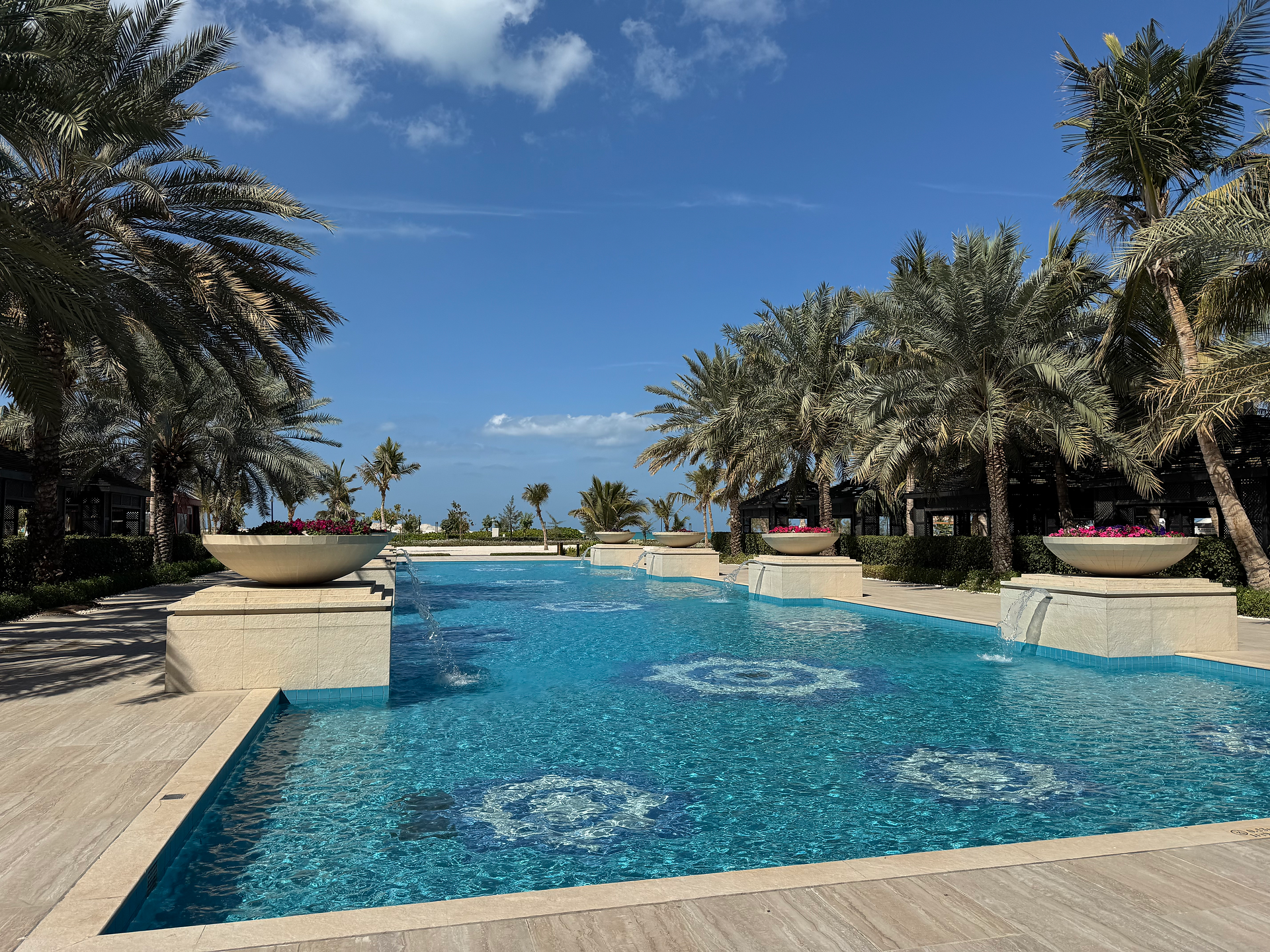 Die Fountain im Waldorf Astoria Ras Al Khaimah