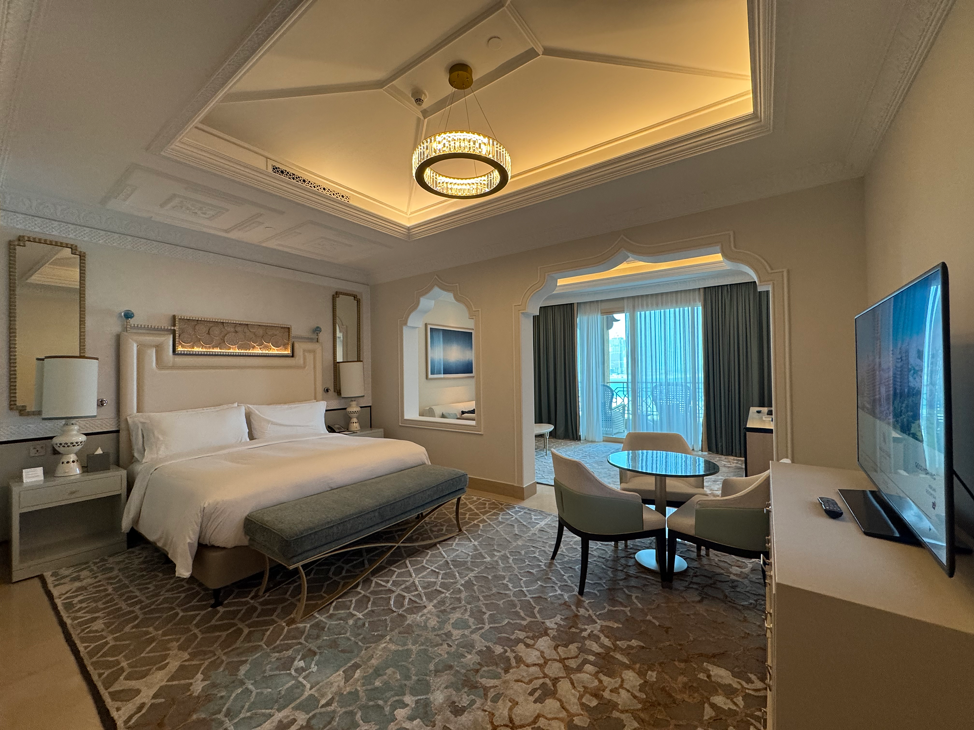 Schlafzimmer im Waldorf Astoria Ras Al Khaimah