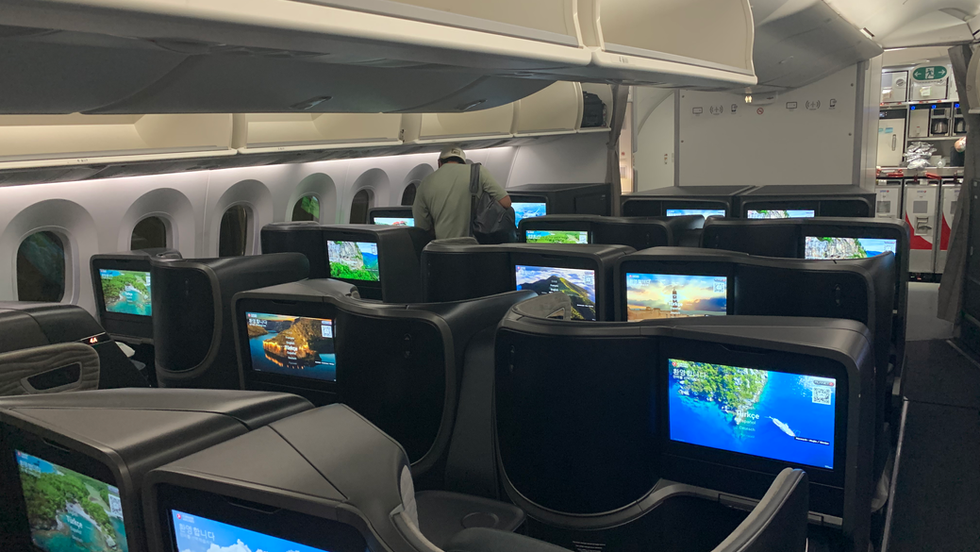 Die Turkish Airlines Business Class in der Boeing 787-9