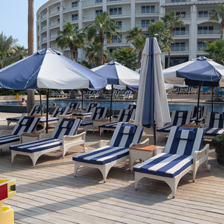 Der Adults Only Pool im Toilette im Waldorf Astoria Dubai - Palm Jumeirah
