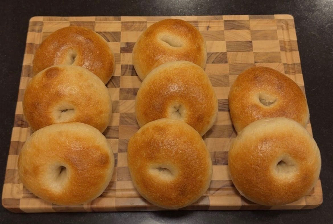 Classic Sourdough Bagels
