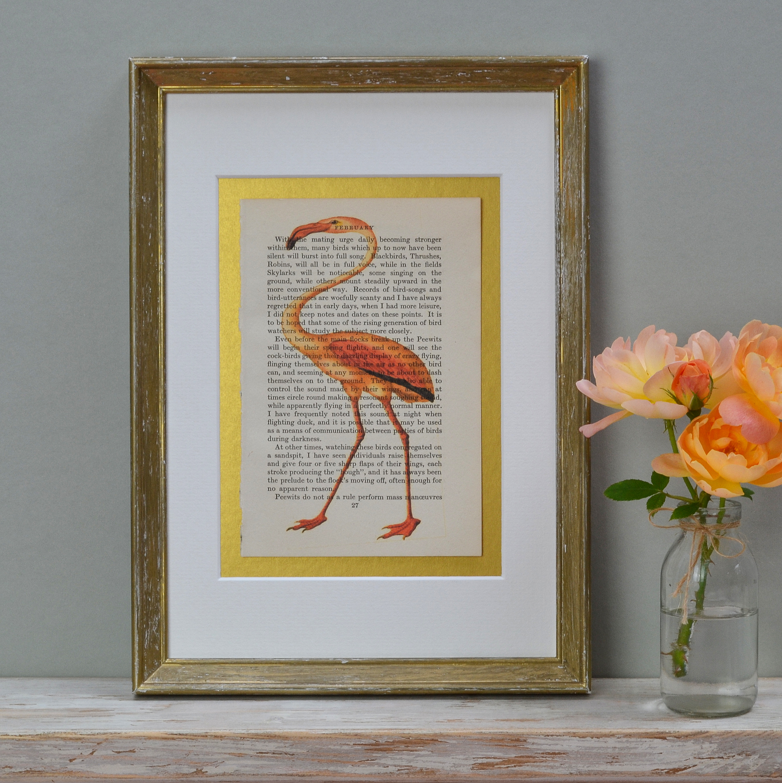 Flamingo Print