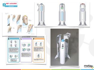 Portfolio concept bouteille Présence Air Liquide
