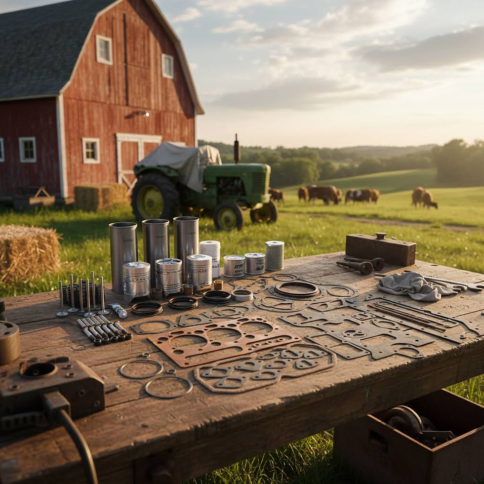 Thumbnail: Perkins 3.152 Complete Engine Rebuild Kit Massey Ferguson 135