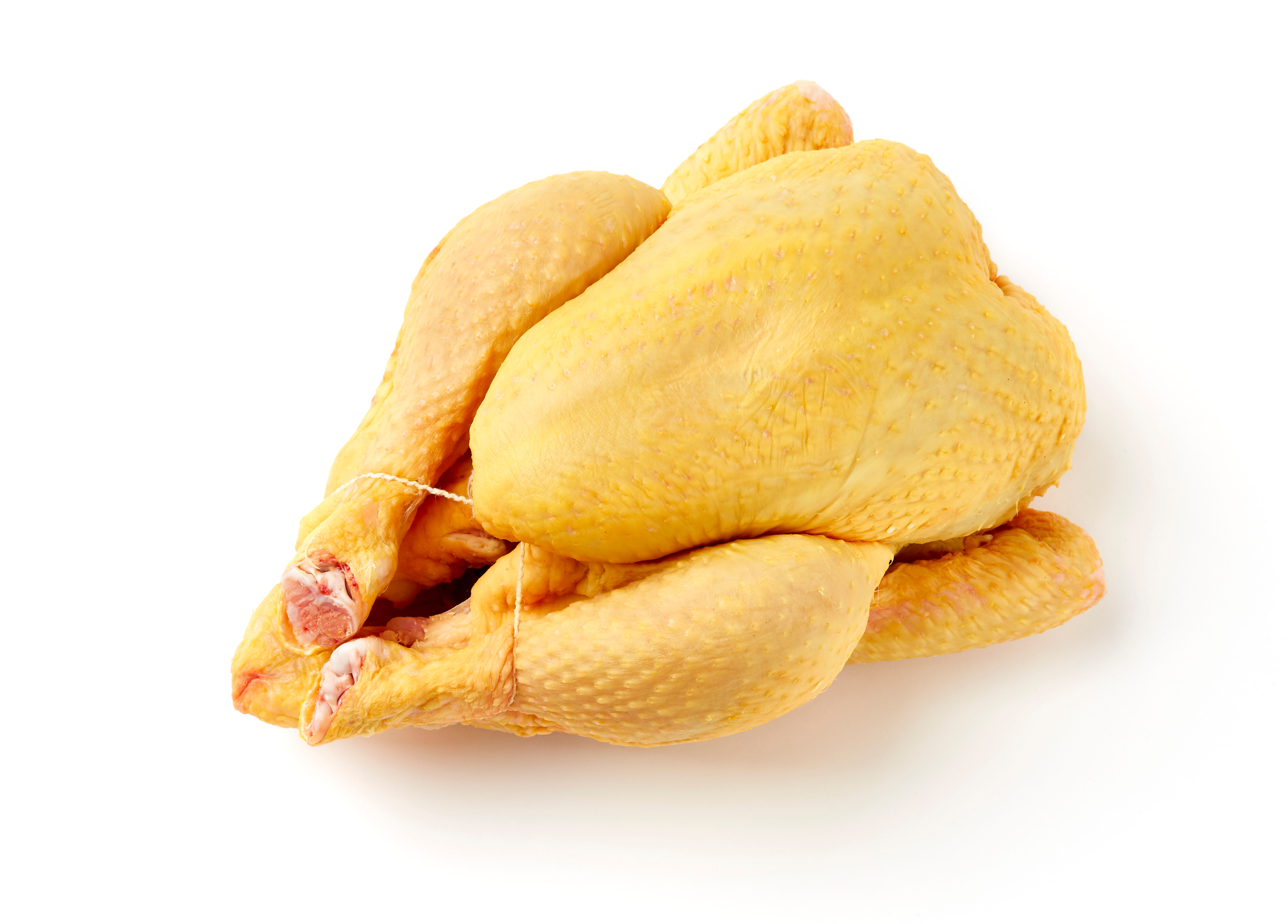 Poulet entier maïs