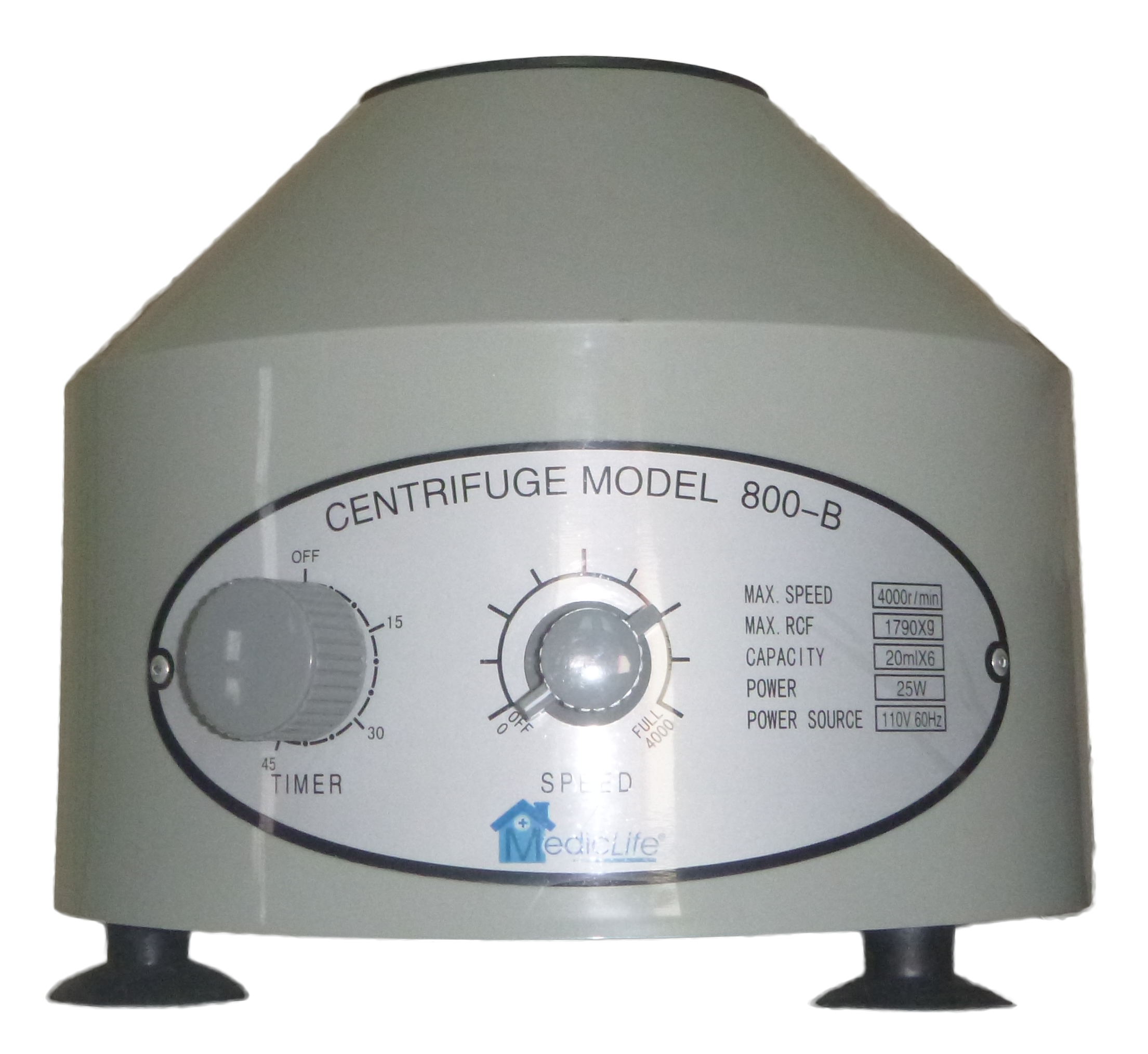 Centrífuga 6 tubos Medic Life