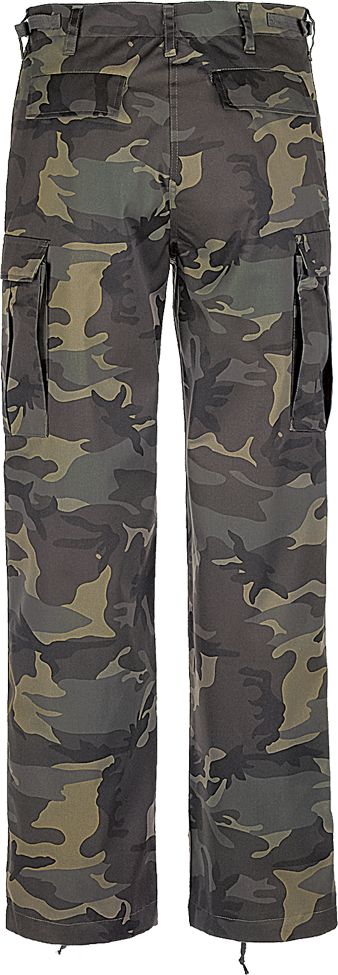 Miniaturbild: US RANGERHOSE, NEU, woodland