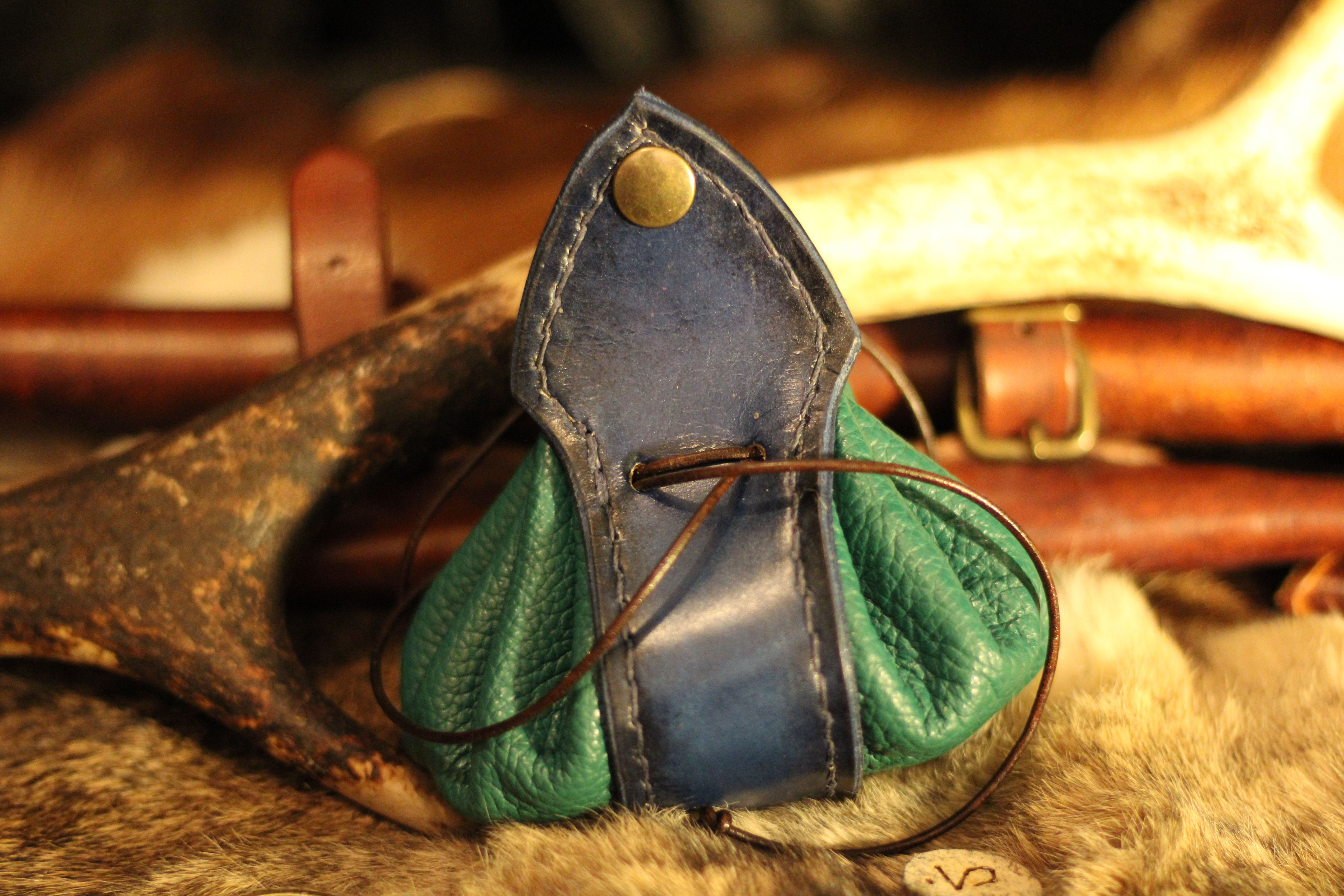 Bourse médiévale - La gobe pièces