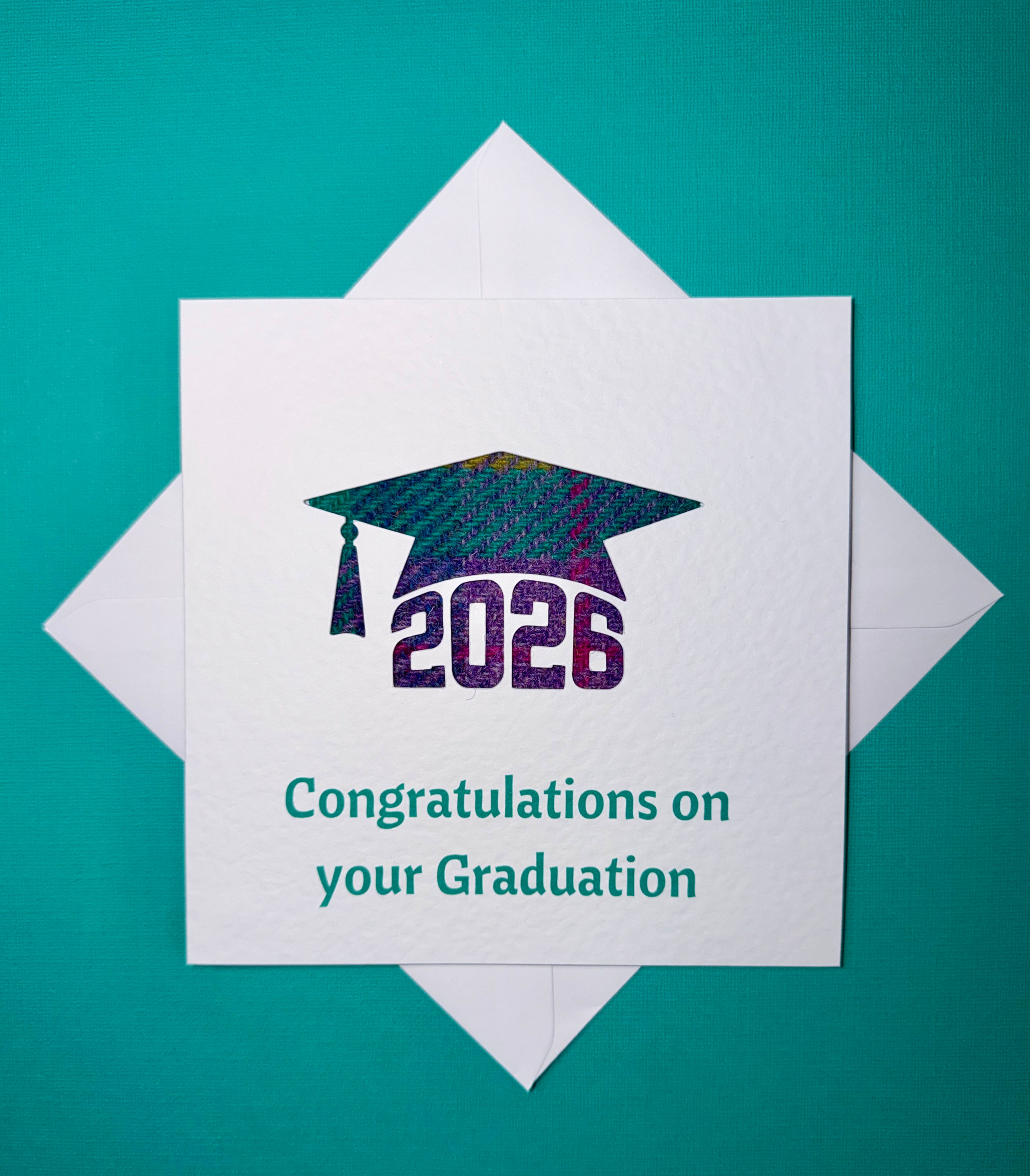 Luxury Graduation Day Greeting Card -Graduation Cap 2026