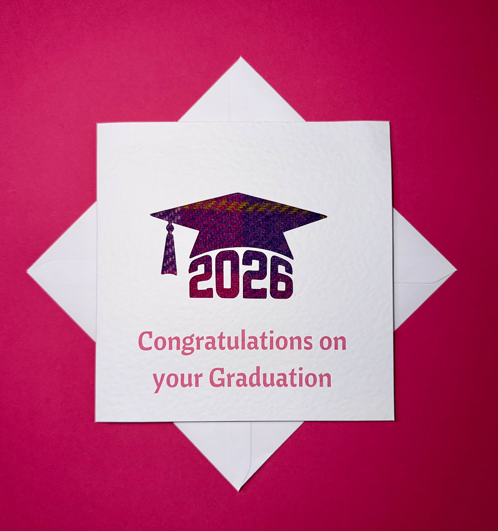 Thumbnail: Luxury Graduation Day Greeting Card -Graduation Cap 2026