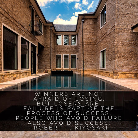 "Winners are not afraid of losing. But losers are. Failure is part of the process of success." 