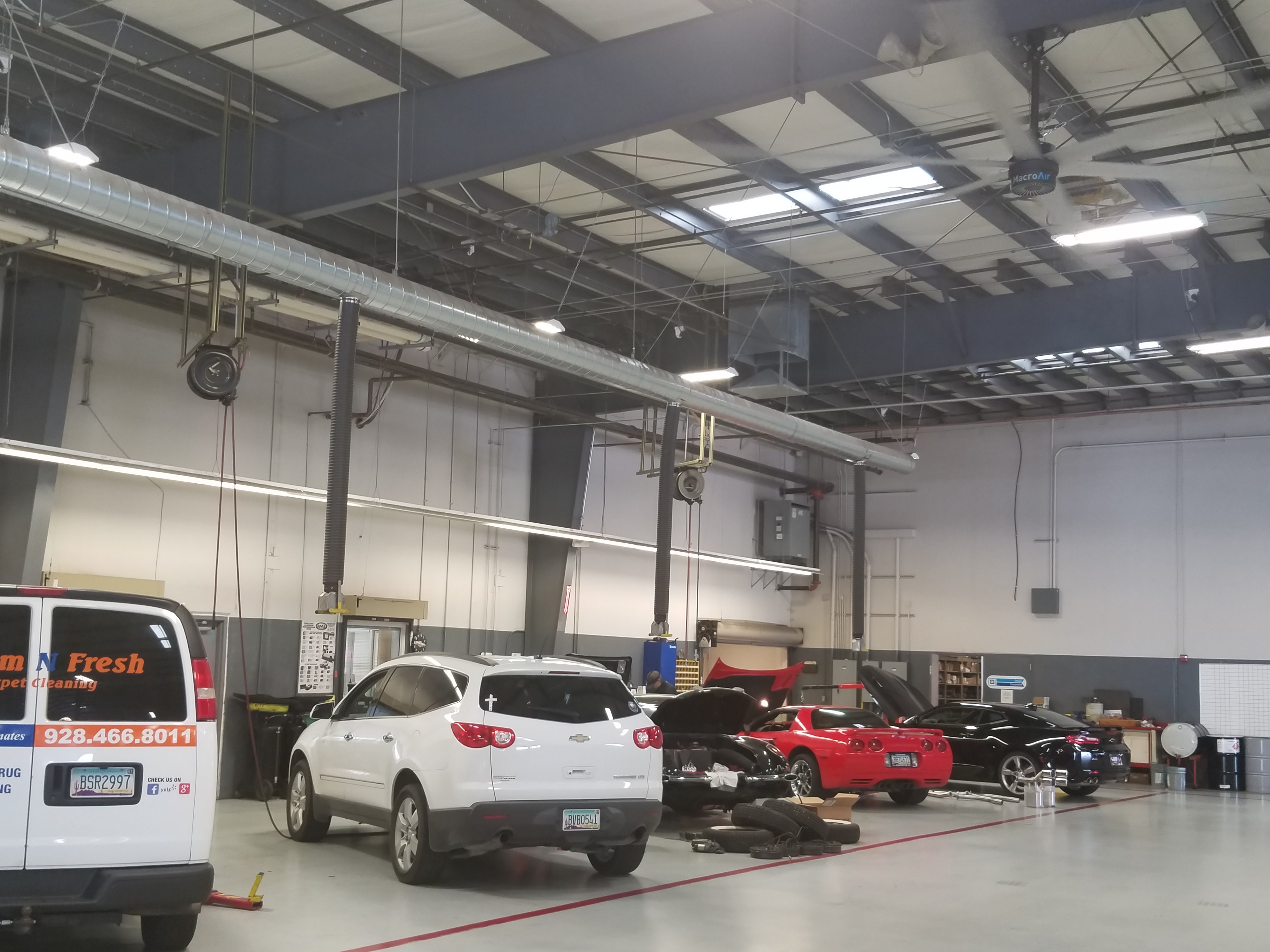 Lamb Chevrolet - Service bays - Prescott
