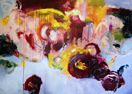 Abstract painting, elisa gomez, abstract art