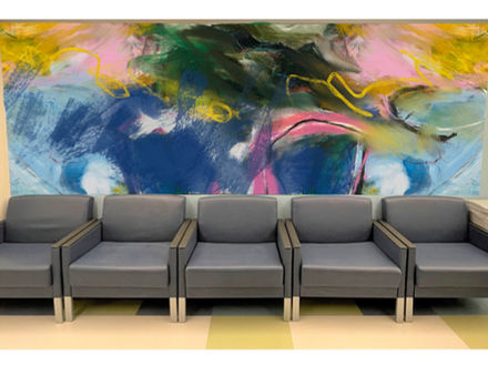 Why Medical Centers Use Abstract Art and How to Choose Murals That Actually Support Well-Being.