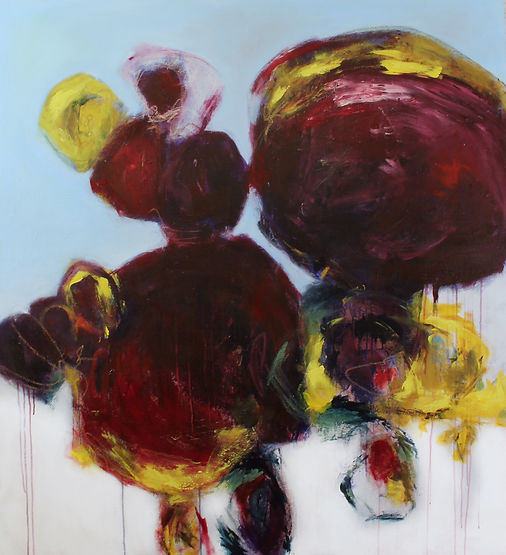 Abstract painting, elisa gomez, abstract art