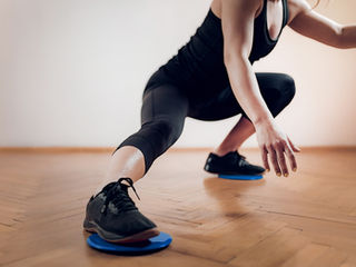 Slide, Strengthen, and Stabilize with BOSU® Core Sliders