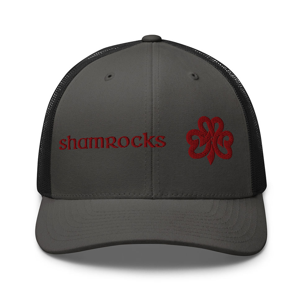 Thumbnail: "Shamrocks Red" Snap Back Trucker Cap