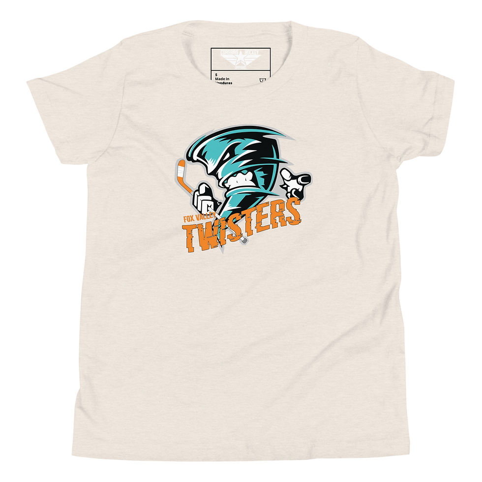 Thumbnail: "Twisters" Youth Short Sleeve T-Shirt