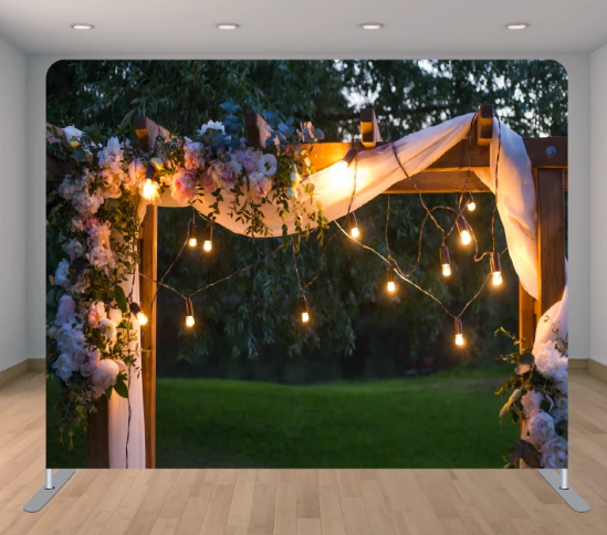 Lighted Flower Garden