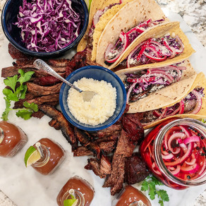 Taco Tuesday for September 2020: Grilled Tacos, Elote Casserole, Pico de Gallo and Mini Margaritas