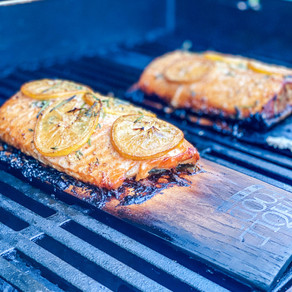 Fired Up About This One: 5 Ingredient Grilled Cedar Plank Salmon