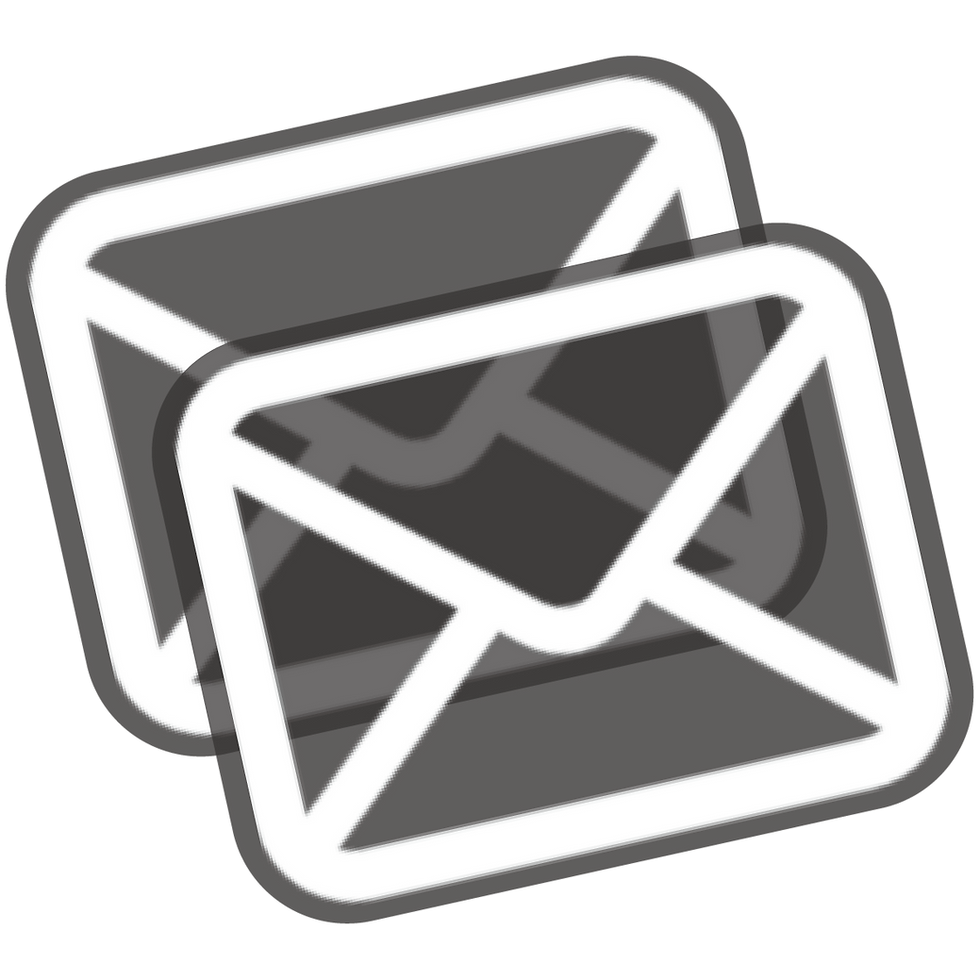 Two overlapping envelope icons from the YENA: Succession War board game by JELLY JELLY GAMES.
