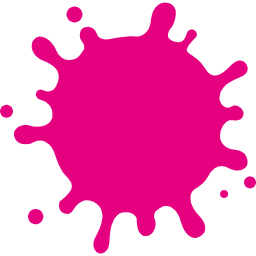 Pink splotch art using the branding of YENA: Succession War.
