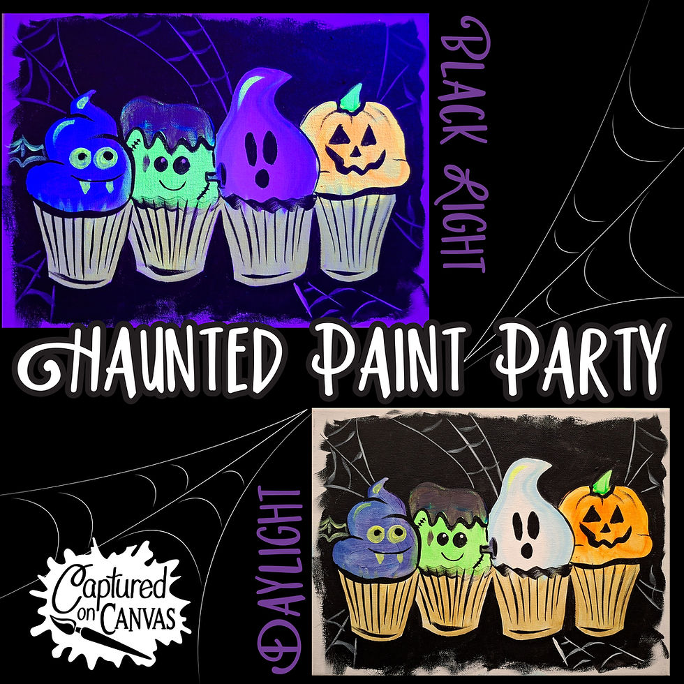 Spooky & Sweet Glow Party - Little Artists