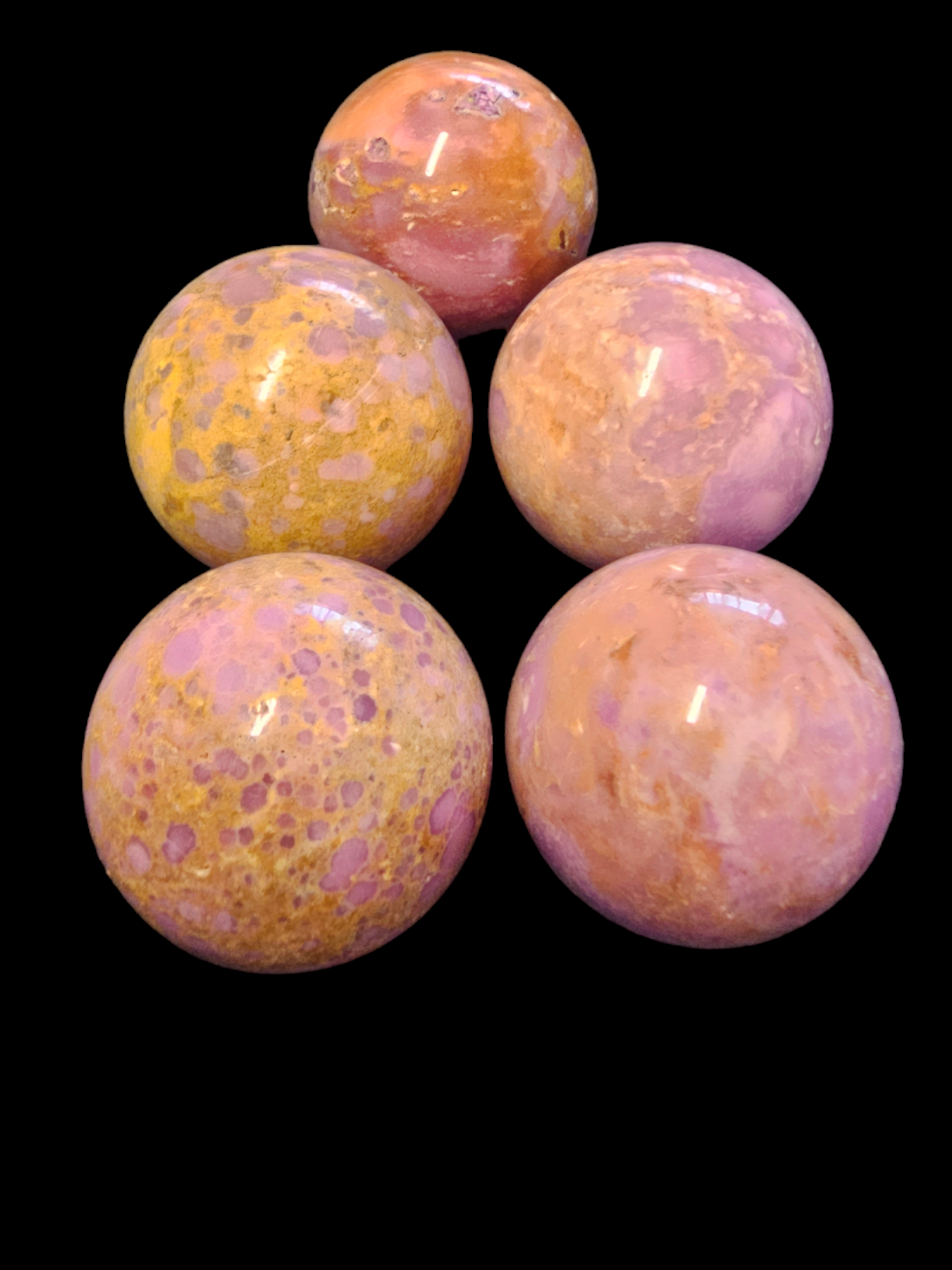 Phosphosiderite mini sphere 