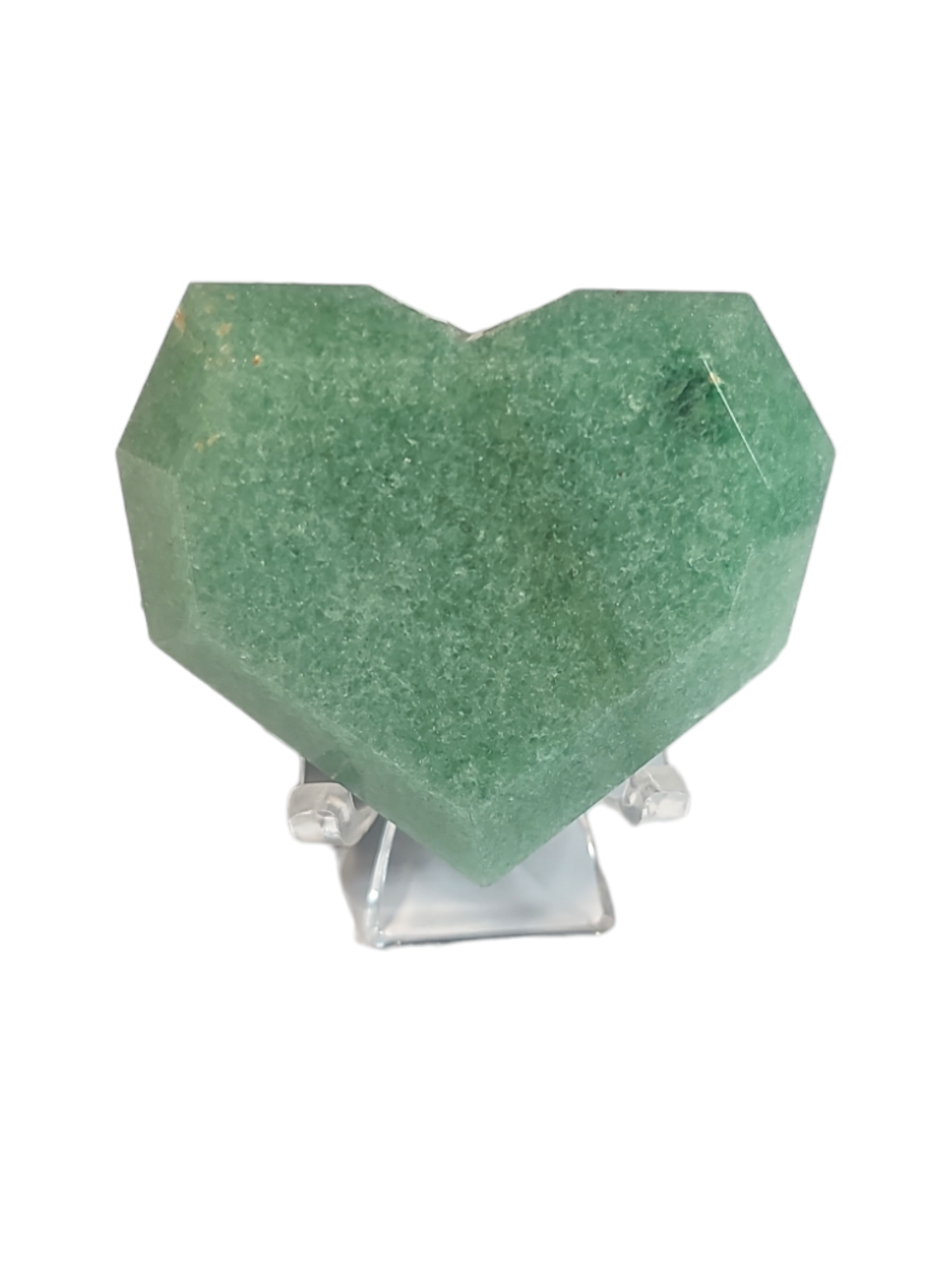 Green strawberry heart 