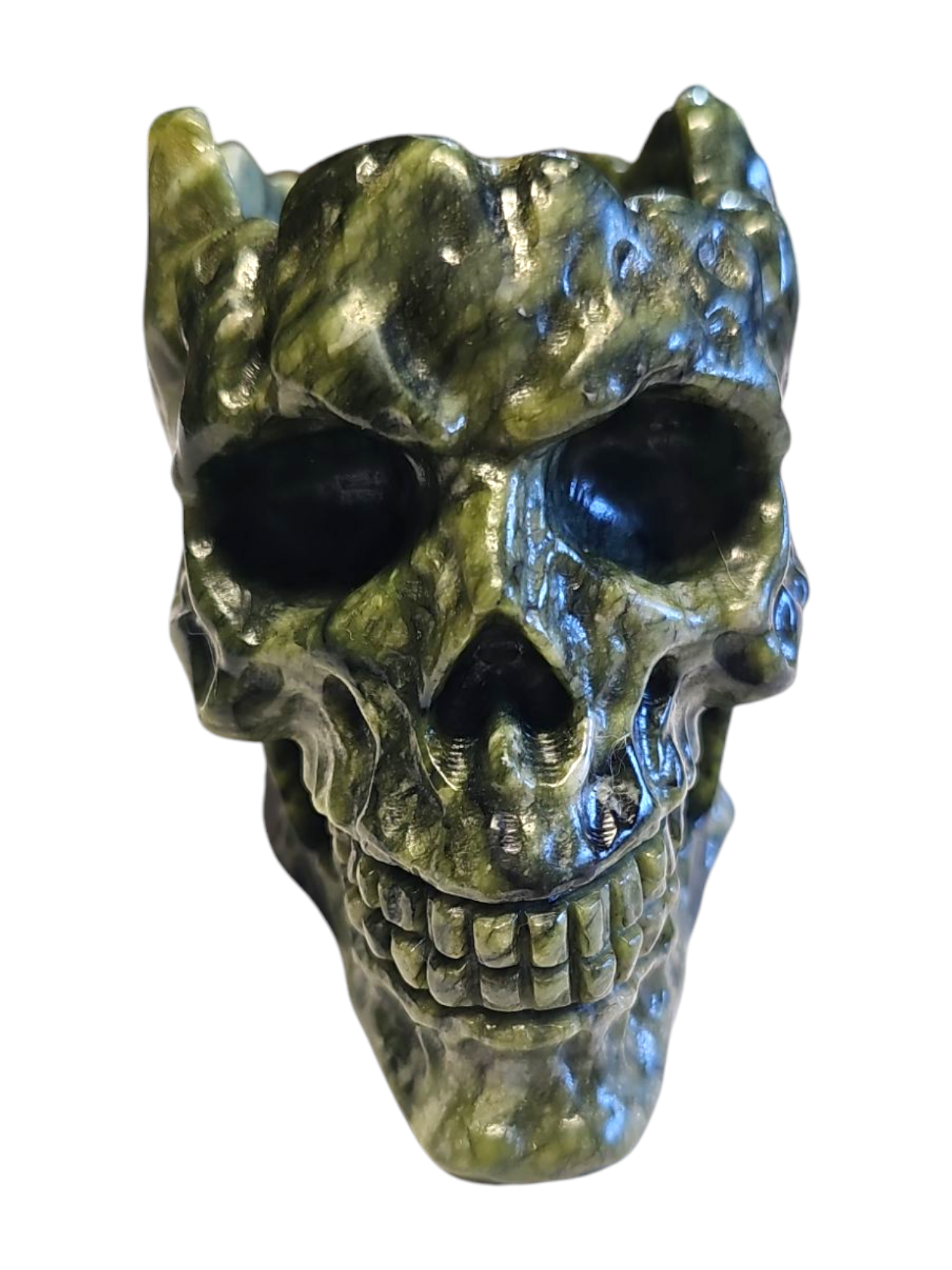 Jade skull bowl 