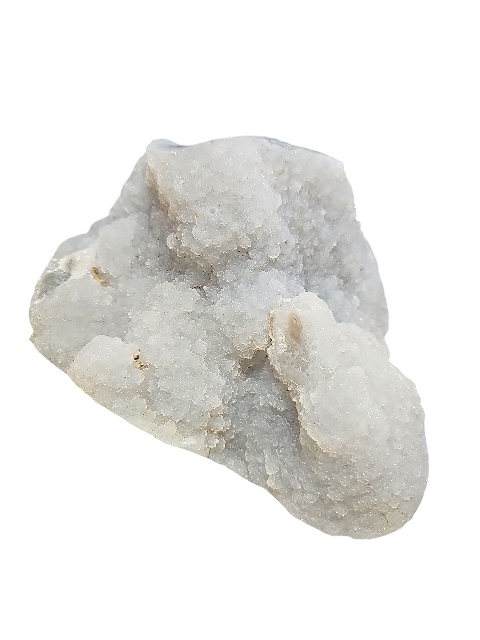 Thumbnail: Druzy moss agate cluster