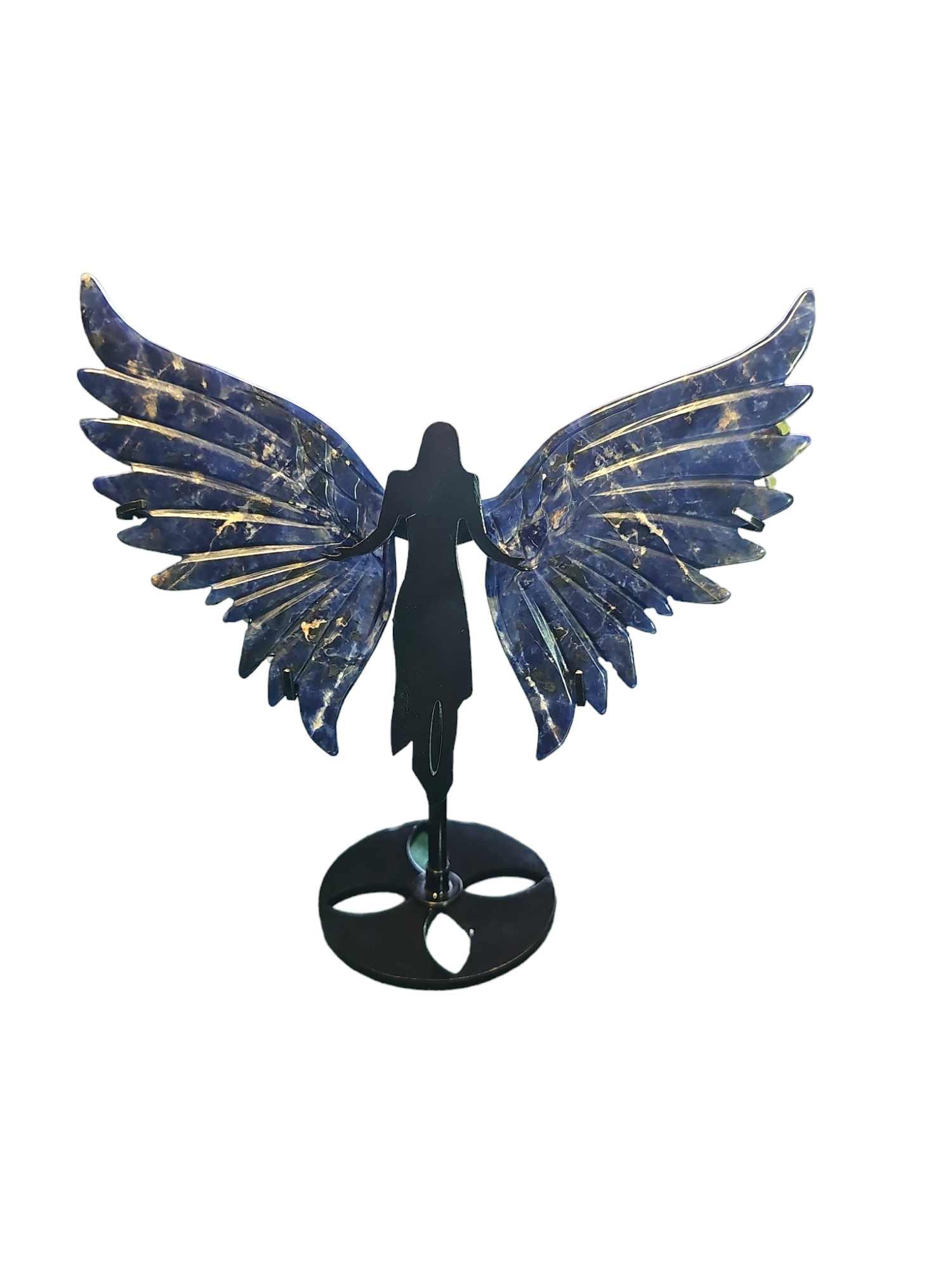 Sodalite angel wings