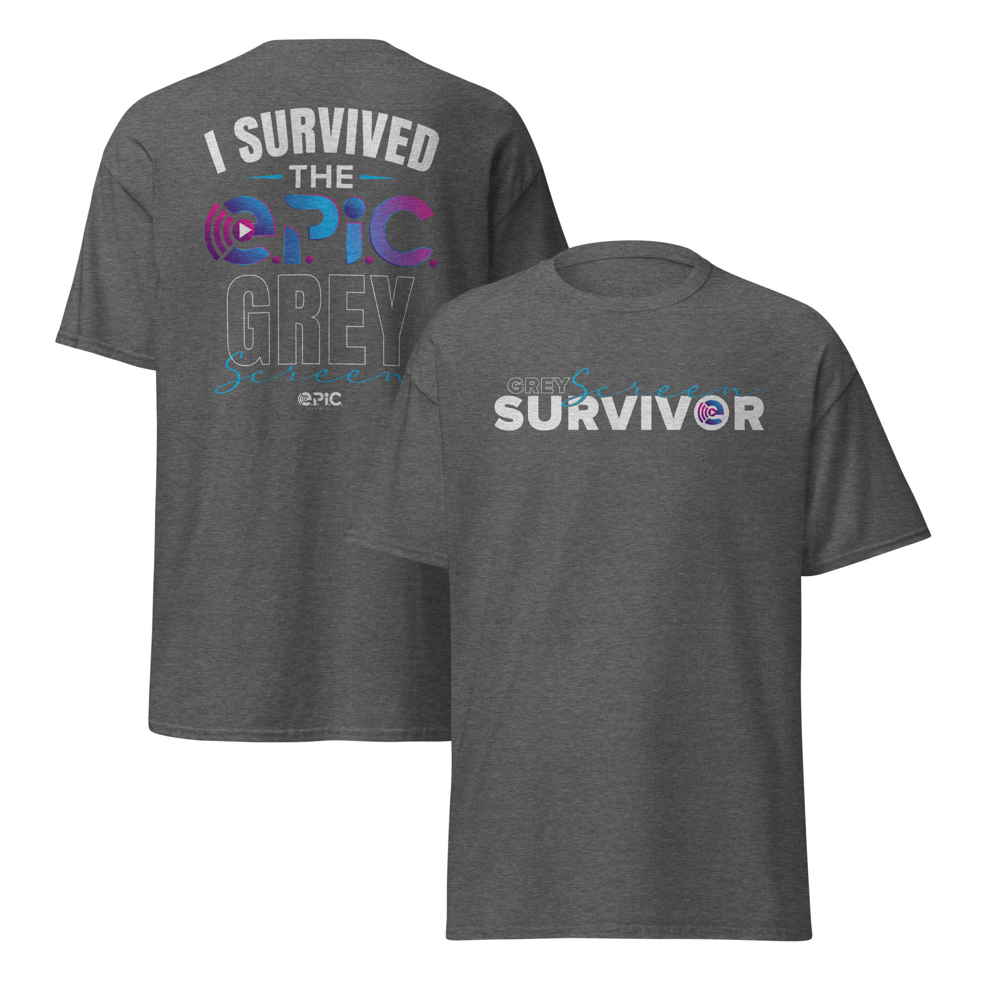 Epic "Grey Screen Survivor" Unisex classic tee