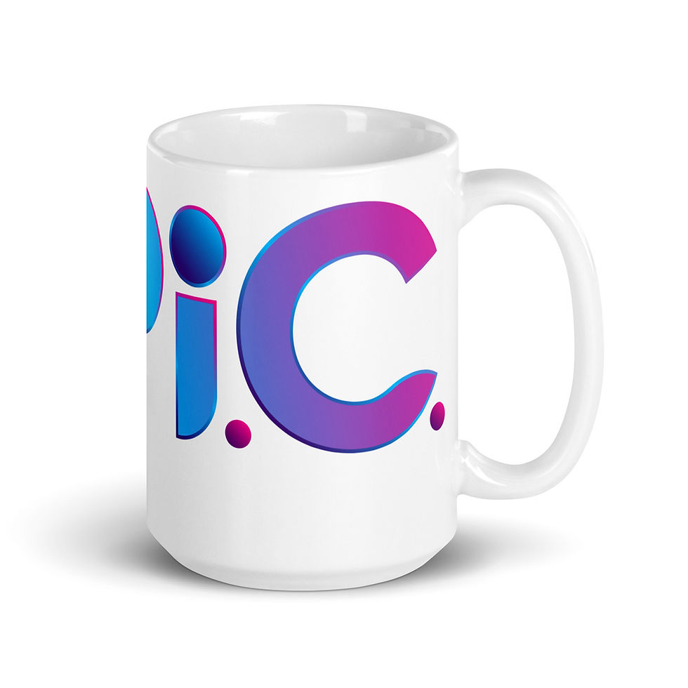 Thumbnail: Epic Studios 11oz, 15oz & 20oz White glossy mug